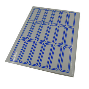 广木不干胶标签贴10张单价自粘性标签51x18mm封口标签产品标签