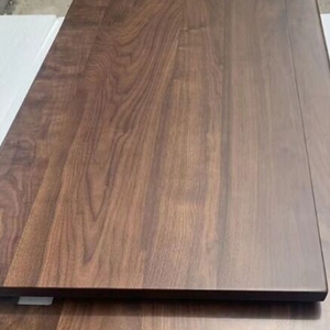 北美黑胡桃木榆木大板白蜡木桌面板实木吧台面书桌餐桌子电脑茶桌