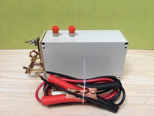 老式白金机大功率变压器手工制作盒子机头12v升压器转换器