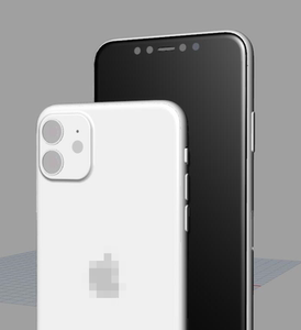 iphone11手机3d犀牛模型建模渲染3d模型rhino/c4d/ug/3dmax