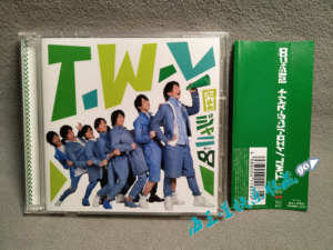 R正版CD+DVD 流行男子组合 关8 kanjani T W L 黄色牛仔裤 带侧标