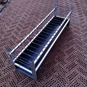 全新大羊羊槽子羊食料槽 架子上下可调节小羊输送带羊槽全国包邮