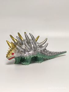 万代日版奥特曼怪兽软胶银河火花500系列 汉扎基兰 14cm二手人偶