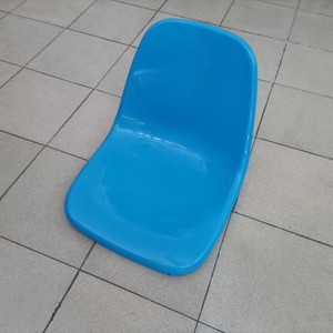 食堂餐桌椅子塑料座椅玻璃钢座椅面凳面穿孔排椅面看台等候椅配件