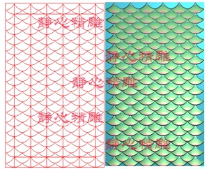 精雕图木雕图玉雕图浮雕图牙雕鱼鳞龙鳞席面牌子有线条精雕图f342