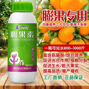 果树专用膨果素膨大剂叶面肥砂糖柑橘荔枝花椒八角芒果杨梅枇杷通