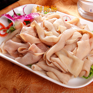 诚际鹅肠皇500g冷冻鹅肠半成品餐厅酒店卤水火锅酱爆免处理食材