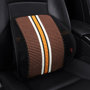 四季汽车用品护腰垫腰靠背小轿车车内主驾驶坐垫腰部支撑背靠垫新