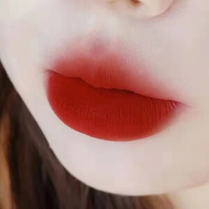 兰奕倾幕晶彩秋橘色口红哑光丝绒雾面暗月红草莓色保湿滋润唇膏