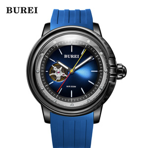 宝梭表瑞士品牌男表机械表全自动500米防水机械表水鬼男表