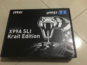 MSI/微星 X99A SLI Krait Edition 超频游戏主板