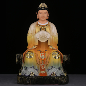 眼光娘娘神像眼光明目元君家用供奉眼王奶奶道家摆件眼光圣母佛像