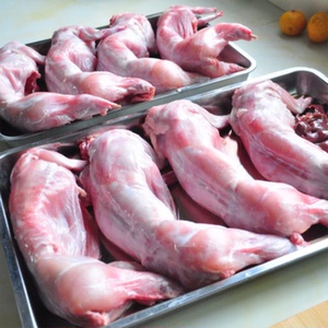 农家散养新鲜兔子现杀肉香可口去头净重3斤左右58.9包邮送料