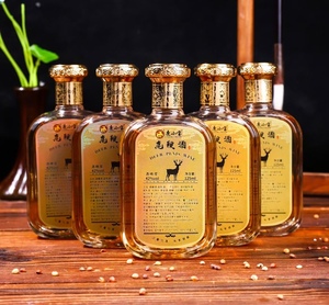 21长白山特产鹿鞭酒125ml6瓶包邮鹿小宝正品吉林鹿乡梅花鹿鞭泡酒