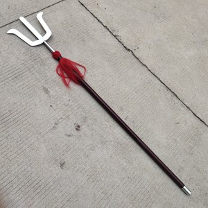 三股叉武术三股叉表演训练三股叉十八般兵器三股叉舞台道具三股叉