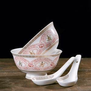 寿碗答谢礼盒景德镇