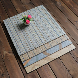 仿布纹地毯拼花瓷砖60x60客餐厅卧室公寓防滑地板砖背景墙仿古砖