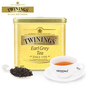 Twinings川宁英国 豪门伯爵红茶500g罐 散茶铁罐装 进口红茶