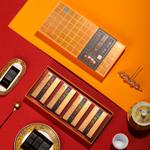 东阿百年堂百年老牌阿胶块250g饕餮纹阿胶片山东正宗阿胶