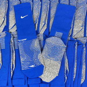 grip3代球员版足球训练比赛中筒足球袜防滑耐磨毛巾底男sk0036 蓝