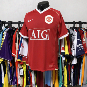 曼联0607赛季球迷版主场短袖球衣