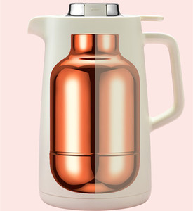 bemega保温壶胆 魔法水壶胆玻璃内胆 热水暖瓶胆1.5l花间道/波啡