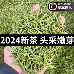 2024年新茶安徽黄山毛峰明前特级嫩芽绿茶散装毛尖送礼礼盒装茶叶