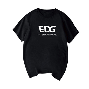 EDG战队队服短袖T恤S11总决赛edg夺冠纪念衣服LPL周边游戏比赛服