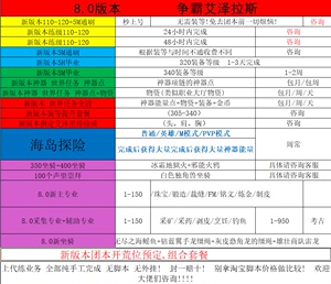 魔兽世界代练110-120等级奥迪尔m大秘境低保坐骑声望世界任务专业