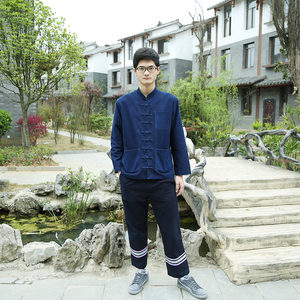 少数民族服装男佤族壮族苗族演出服梁山族土家族布朗族布依族服装