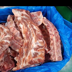 新鲜冷冻多肉猪胫骨猪脖子骨猪排骨猪骨20斤/箱 熬汤手撕大骨头