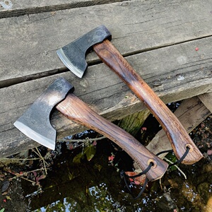 户外便携尼曼斧子露营手斧战斧劈柴剁骨斧子手工锻造木工斧子开山