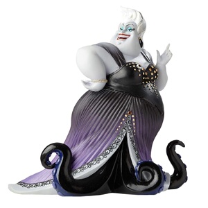 【美国代购】enesco*disney 海巫婆乌苏拉ursula手办 showcase