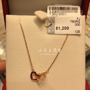 【周大福项链女玫瑰金】周大福项链女玫瑰金品牌,价格