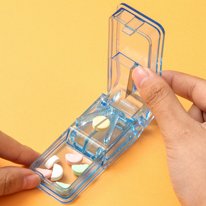 切药器分药器药盒药片分割器药物药丸切割碎神器一分二精准升级版