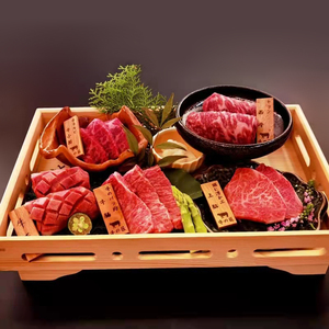 实木刺身寿司长方形烧肉盘子创意火锅店拼盘餐具日式料理烤肉摆盘