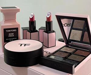 现货tom ford tf 汤姆福特荆棘玫瑰粉色细管口红26 粉壳眼影03