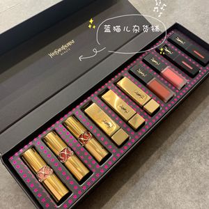 现货ysl/圣罗兰2020圣诞限定10支装口红唇釉礼盒套装