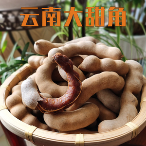 大弯角云南特产新鲜野生大甜酸角罗望子精选纯甜酸角袋装带壳酸角