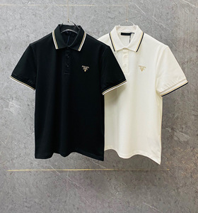 prada/普拉达短袖t恤polo衫男士休闲上衣半袖翻领意大利代购2022