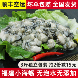 3斤海鲜小海蛎子肉水产现剥去壳鲜活小牡蛎蚵仔煎蚝仔烙小生蚝肉