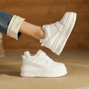 003人付款淘宝卡文厚底英伦风内增高小皮鞋女单鞋子2024春季新款松糕