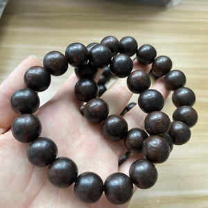 越南富森红土沉香手链 软丝沉 男女款文玩木质手串饰品礼物