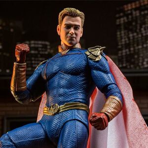 黑袍纠察队neca祖国人豪华手办7寸可动激光眼the boys美国美剧