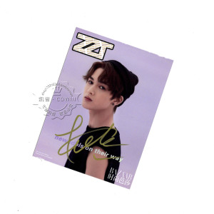 【全新现货】ninepercent 朱正廷 亲笔签名 时尚芭莎 宣传明信片b