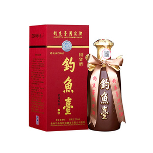 【官方直营】钓鱼台国宾酒（第一代）53度500ml*1瓶酱香型白酒