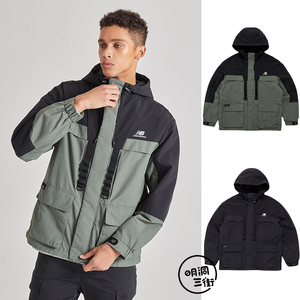 韩国代购newbalance新百伦21秋男女拼接外套工装冲锋衣nbnmb39013