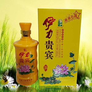 新疆 伊力特 伊力 伊犁 伊利贵宾白酒浓香型 整箱 包邮