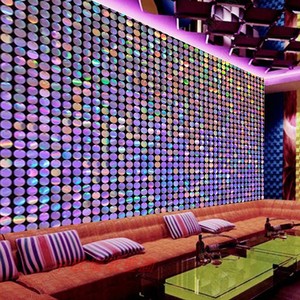 ktv酒吧包厢装修无缝壁画马赛克闪光亮片墙纸网红直播背景墙壁纸