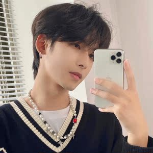 网红车勋元同款假发帅气男生短发蓬松自然纹理齐耳微分碎盖全头套